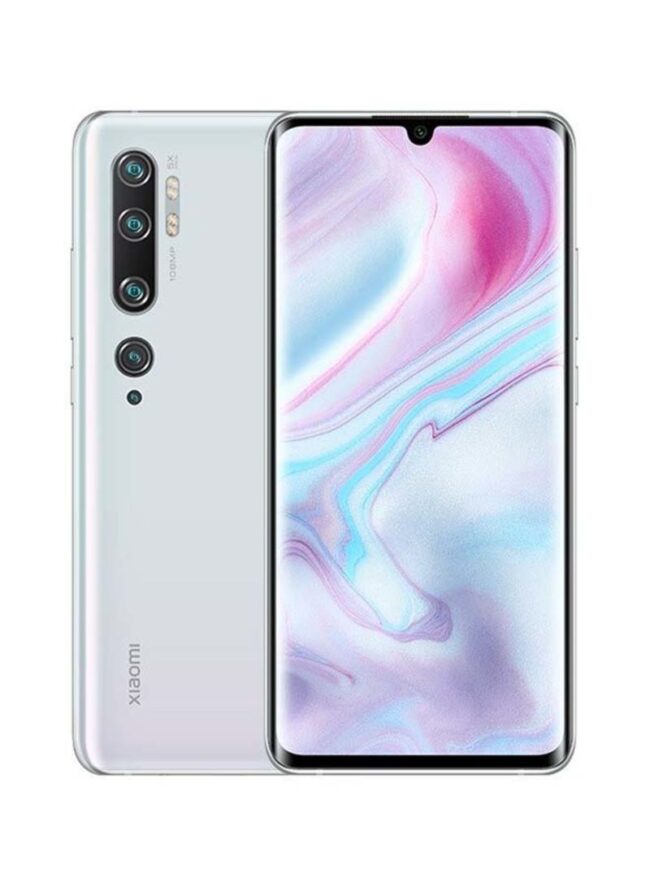 Mi Note 10 Pro Dual SIM Glacier White 8GB RAM 256GB 4G LTE