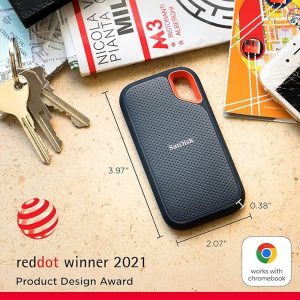 SanDisk 8TB Extreme Portable SSD - Up to 1050MB/s, USB-C, USB 3.2 Gen 2