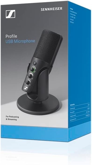 Sennheiser PRO Profile USB Microphone BASE SET for enhanced Podcasting and Streaming applications - Image 3