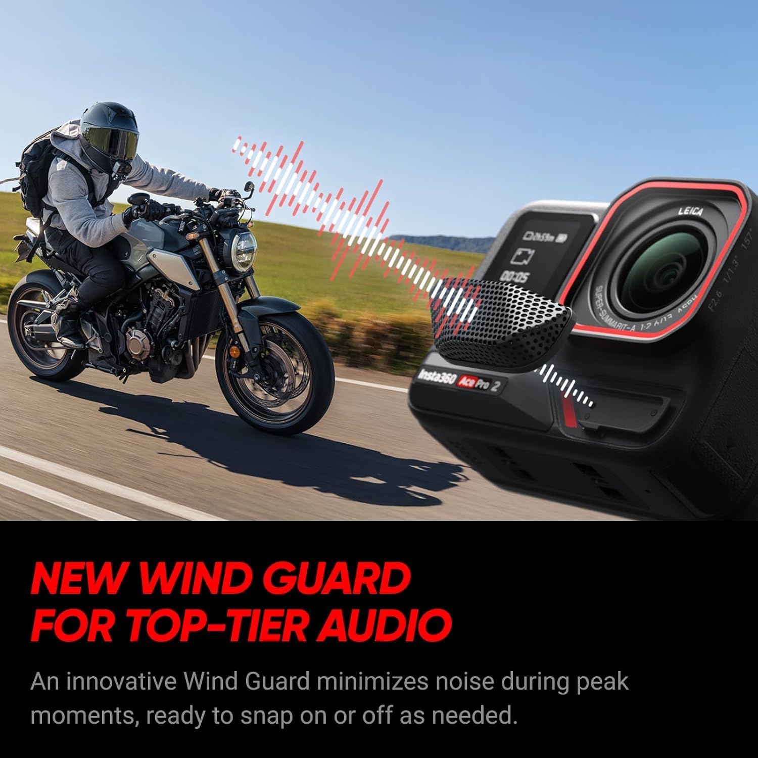 INSTA360 ACE PRO 2 | Dual Battery Bundle | Action Camera, Co-Engineered with Leica, 8K AI-Powered Ultra HD, Advanced Stabilization, Waterproof Design, Compact and Rugged – Black - Image 6