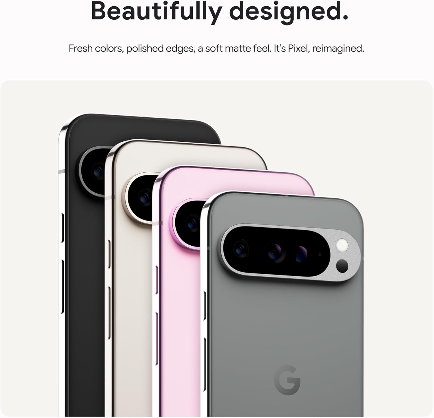 Google Pixel 9 Pro - Unlocked Android Smartphone with Gemini, Triple Rear Camera System, 24-Hour Battery, and 6.3" Super Actua Display - Porcelain - 512 GB - Image 9