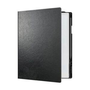 Dot Book Folio For ReMarkable 2 Premium Leather - Black cover case