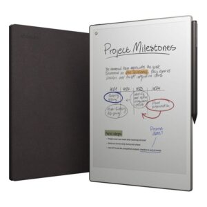 reMarkable 2 Paper Tablet 10.3" with Marker Plus and Book Folio in Black Premium Leather