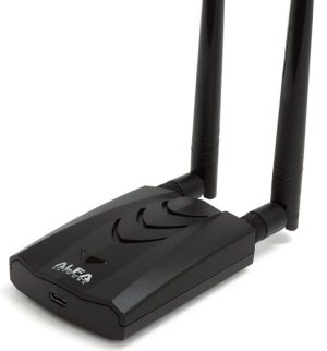 ALFA NETWORK AWUS036AXML 802.11axe WiFi 6E USB 3.0 Adapter AXE3000, Tri Band 6 GHz, Gigabit Speed up to 3Gbps