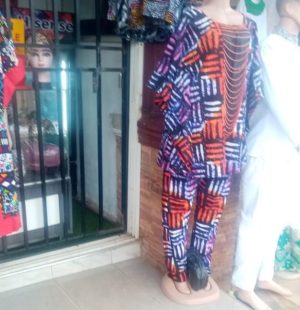 Adire Batik Designs garments