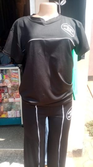Loose-fit Casual Pants with Line Design, Street-style Hip-hop Fashion Long Pants