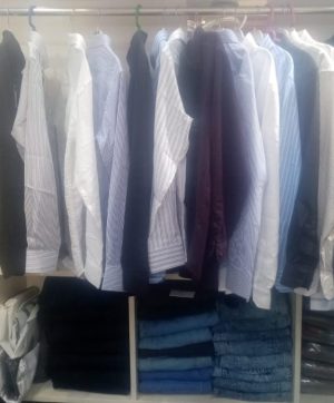 Long-sleeved formal and designer shirts regular-fit Medium size