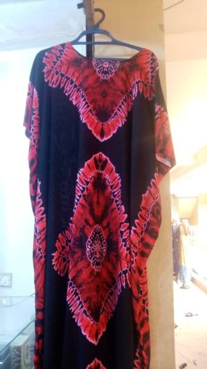 African Tie-Dye Dera (Kaftan/Gown)