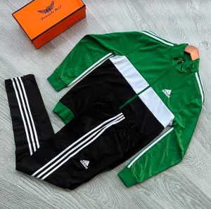 Adidas Green & Black Tracksuit (Wholesale / Bulk) — Shop Merchandise Uganda